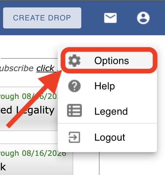 Step 2: Select Options
